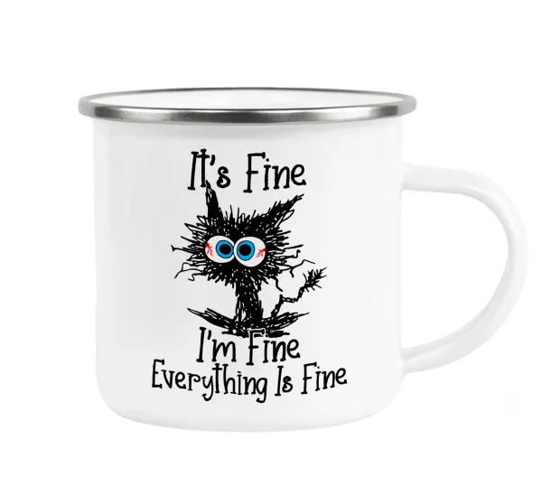 Cat, It's Fine I'm Fine Everything Is Fine — 1