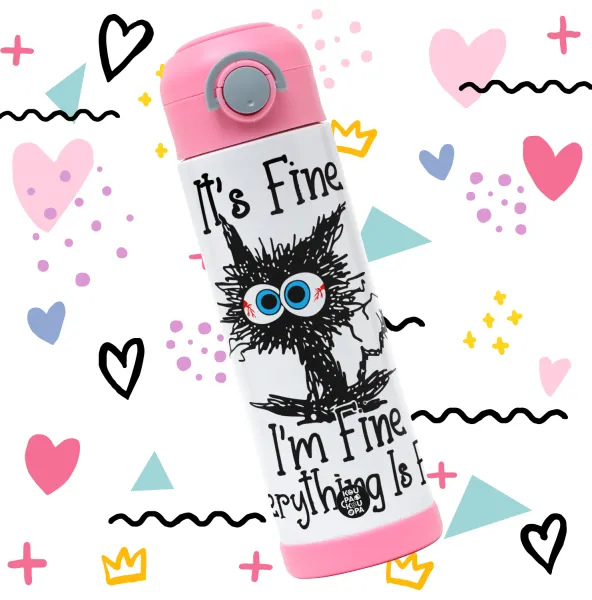 Cat, It's Fine I'm Fine Everything Is Fine — 2