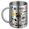 BIG Mug Stainless steel double wall (450ml)