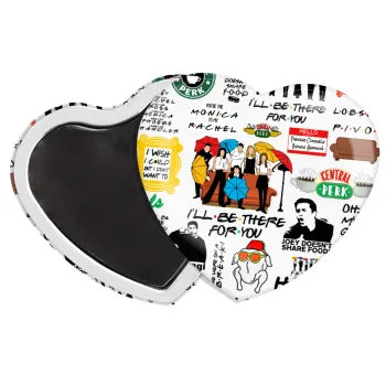 Friends, Μαγνητάκι καρδιά (57x52mm)