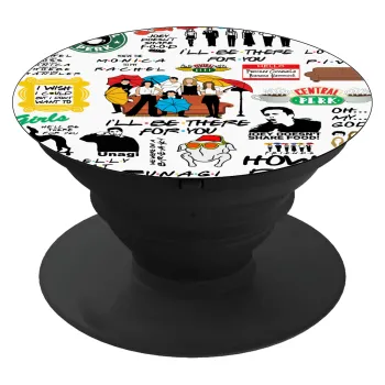 Friends, Phone Holders Stand  Black Hand-held Mobile Phone Holder