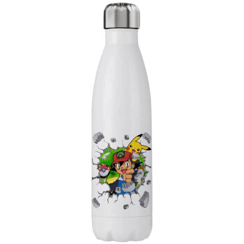 Pokemon brick, Stainless steel, double-walled, 750ml