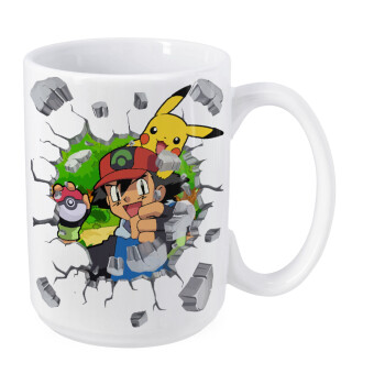 Pokemon brick, Κούπα Mega, κεραμική, 450ml