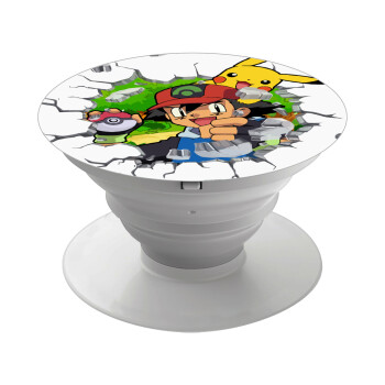 Pokemon brick, Phone Holders Stand  White Hand-held Mobile Phone Holder