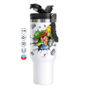 Mega Stainless steel Tumbler with lid, double wall 1,2L
