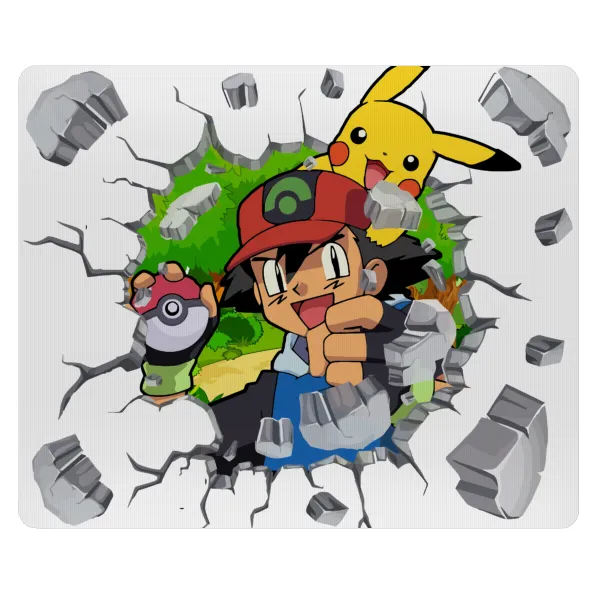 Pokemon brick — Mousepad ορθογώνιο 23x19cm