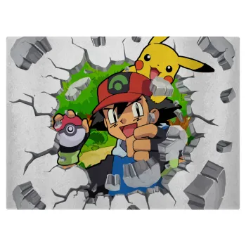 Pokemon brick, Επιφάνεια κοπής γυάλινη (38x28cm)