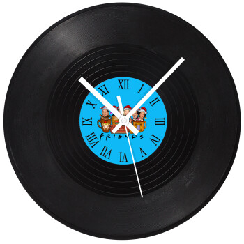 FRIENDS xmas, Ρολόι τοίχου Βινύλιο (30cm)