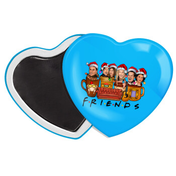 FRIENDS xmas, Μαγνητάκι καρδιά (57x52mm)
