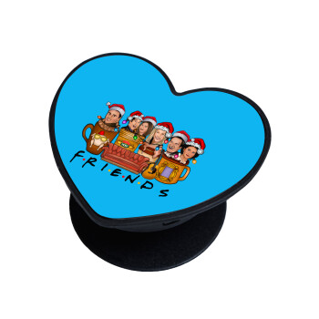 FRIENDS xmas, Phone Holders Stand  καρδιά Μαύρο Βάση Στήριξης Κινητού στο Χέρι