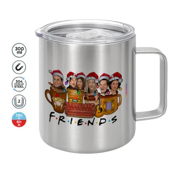FRIENDS xmas, Mug Stainless steel double wall 300ml