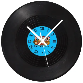 FRIENDS xmas, Ρολόι τοίχου Βινύλιο (30cm)