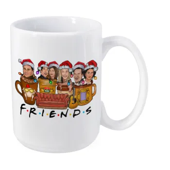 FRIENDS xmas, Κούπα Mega, κεραμική, 450ml