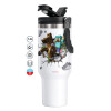 Mega Stainless steel Tumbler with lid, double wall 1,2L