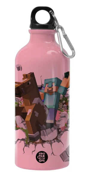 Minecraft brick — Water bottle 600ml