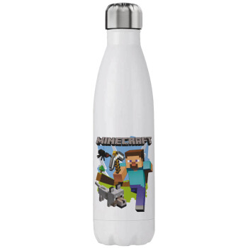 Minecraft Alex and friends, Stainless steel, double-walled, 750ml