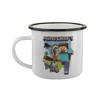 Minecraft Alex, Κούπα εμαγιέ με μαύρο χείλος 360ml