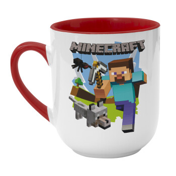 Minecraft Alex and friends, Κούπα κεραμική tapered 260ml