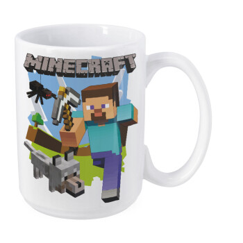 Minecraft Alex, Κούπα Mega, κεραμική, 450ml