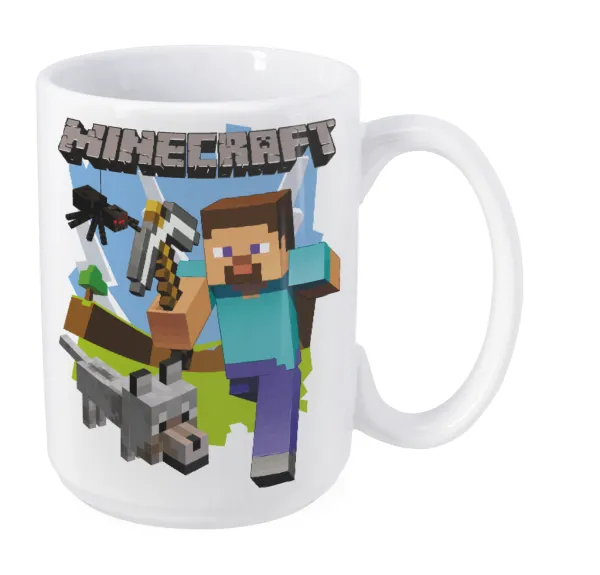 Minecraft Alex — Mega mug, ceramic, 450ml