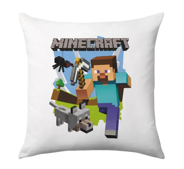 Minecraft Alex — Sofa cushion 40x40cm includes filling