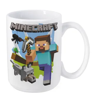 Minecraft Alex, Κούπα Mega, κεραμική, 450ml