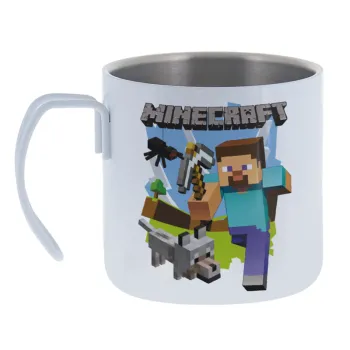 Minecraft Alex — Κούπα Ανοξείδωτη διπλού τοιχώματος 400ml