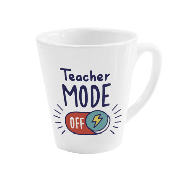 Teacher mode, Κούπα Latte Λευκή, κεραμική, 300ml