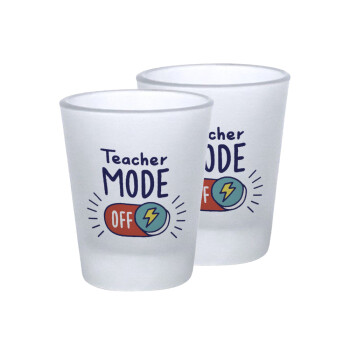 Teacher mode, Σφηνοπότηρα γυάλινα 45ml του πάγου (2 τεμάχια)