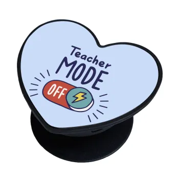 Teacher mode, Phone Holders Stand  καρδιά Μαύρο Βάση Στήριξης Κινητού στο Χέρι