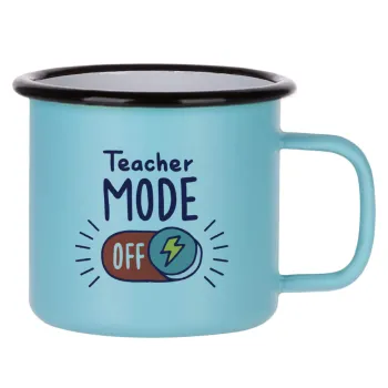 Teacher mode, Κούπα Μεταλλική εμαγιέ ΜΑΤ σιέλ 360ml