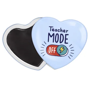 Teacher mode, Μαγνητάκι καρδιά (57x52mm)