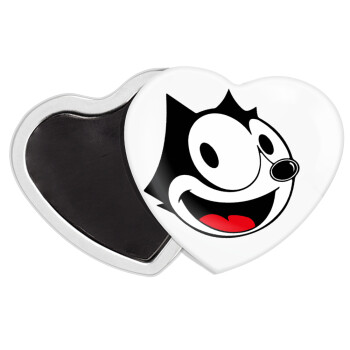 Felix the cat, Μαγνητάκι καρδιά (57x52mm)