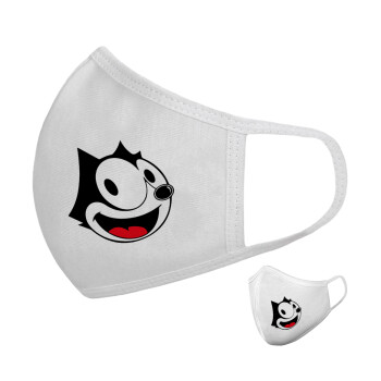 Felix the cat, Μάσκα υφασμάτινη υψηλής άνεσης παιδική (Δώρο πλαστική θήκη)