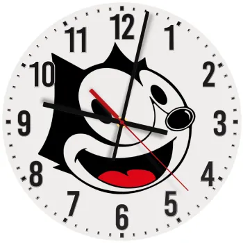 Felix the cat, Ρολόι τοίχου ξύλινο (30cm)