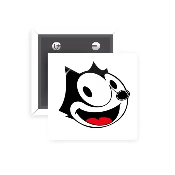 Felix the cat, Κονκάρδα παραμάνα τετράγωνη 5x5cm