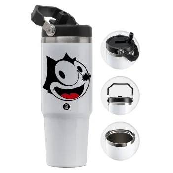 Felix the cat, Θερμός Ανοξείδωτο 30oz με χερούλι
