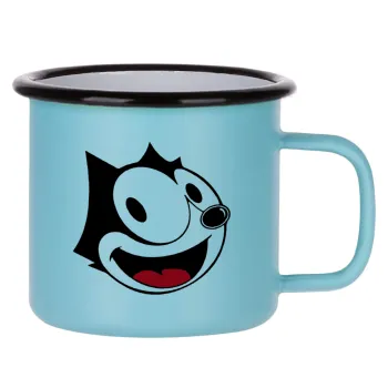 Felix the cat, Κούπα Μεταλλική εμαγιέ ΜΑΤ σιέλ 360ml