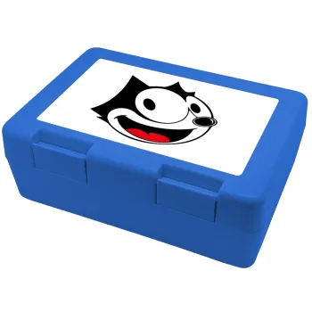 Felix the cat, Παιδικό δοχείο κολατσιού ΜΠΛΕ 185x128x65mm (BPA free πλαστικό)
