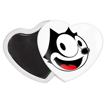 Felix the cat, Μαγνητάκι καρδιά (57x52mm)
