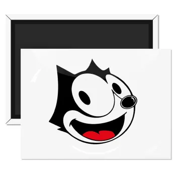 Felix the cat, Ορθογώνιο μαγνητάκι ψυγείου διάστασης 9x6cm