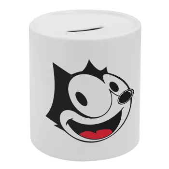 Felix the cat, Κουμπαράς πορσελάνης με τάπα