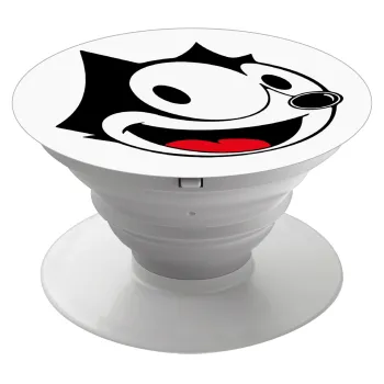 Felix the cat, Phone Holders Stand  White Hand-held Mobile Phone Holder