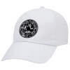Star Wars Disk, Καπέλο ενηλίκων Jockey Λευκό (snapback, 5-φύλλο, unisex)