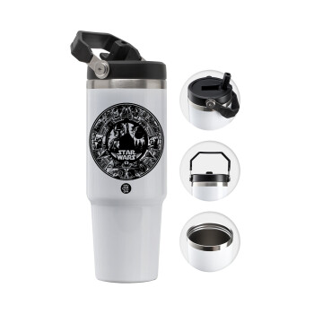 Star Wars Disk, Θερμός Ανοξείδωτο 30oz με χερούλι