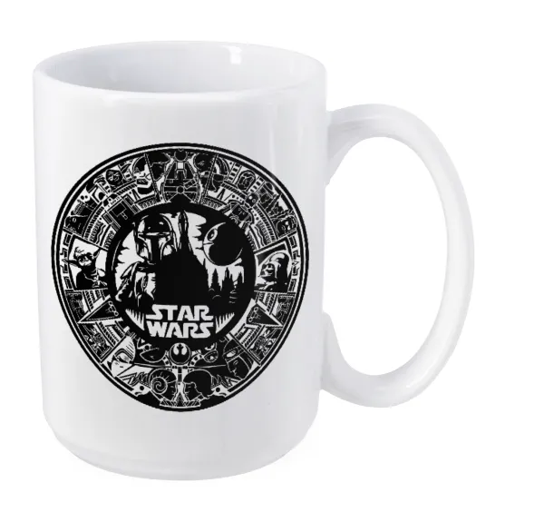 Star Wars Disk — Mega mug, ceramic, 450ml