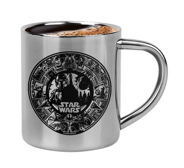 Star Wars Disk — Double-wall metal cup for espresso (220ml)