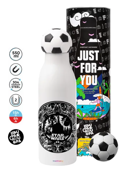 Star Wars Disk — Soccer Metal mug thermos, double wall, 550ml