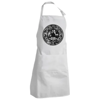 Star Wars Disk, Adult Chef Apron (with sliders and 2 pockets)