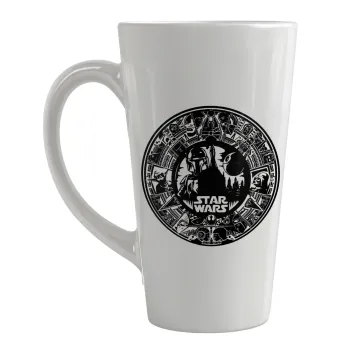 Star Wars Disk, Κούπα κωνική Latte Μεγάλη, κεραμική, 450ml